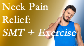 Chiropractic Solutions offers a pain-relieving treatment plan for neck pain that includes exercise and spinal manipulation with Cox Technic.