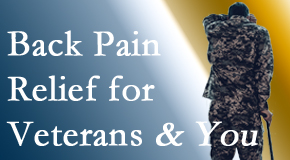 Chiropractic Solutions cares for veterans with back pain and PTSD and stress.