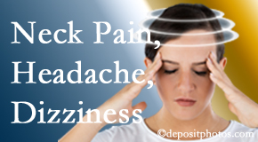 Chiropractic Solutions helps relieve neck pain and dizziness and related neck muscle issues.