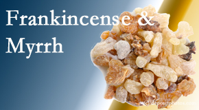 frankincense and myrrh picture for San Jose anti-inflammatory, anti-tumor, antioxidant effects