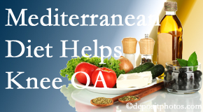 Chiropractic Solutions shares recent research about how good a Mediterranean Diet is for knee osteoarthritis as well as quality of life improvement.