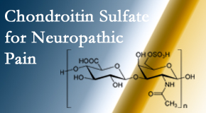 Chiropractic Solutions finds chondroitin sulfate to be an effective addition to the relieving care of sciatic nerve related neuropathic pain.