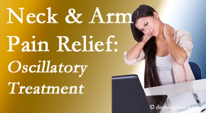 Chiropractic Solutions relieves neck pain and related arm pain by using gentle motion-based manipulation. 