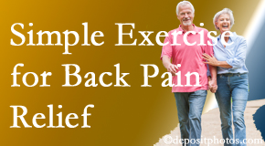 Chiropractic Solutions encourages simple exercise as part of the San Jose chiropractic back pain relief plan.