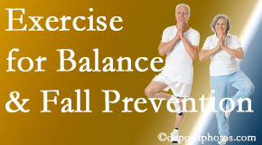 San Jose chiropractic care of balance for fall prevention involves stabilizing and proprioceptive exercise. 