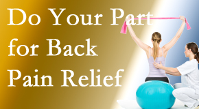 Chiropractic Solutions invites back pain sufferers to participate in their own back pain relief recovery. 
