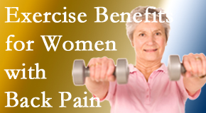 Chiropractic Solutions shares new research about how beneficial exercise is, especially for older women with back pain. 