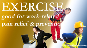 Chiropractic Solutions offers gentle treatment to relieve work-related pain and advice for preventing it. 