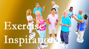 Chiropractic Solutions hopes to inspire exercise for back pain relief by listening carefully and encouraging patients to exercise with others.