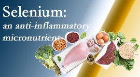 Chiropractic Solutions shares details about the micronutrient, selenium, and the detrimental effects of its deficiency like inflammation.