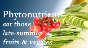 Chiropractic Solutions presents research on the benefits of phytonutrient-filled fruits and vegetables. 