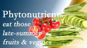 Chiropractic Solutions presents research on the benefits of phytonutrient-filled fruits and vegetables. 