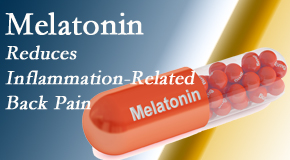 Chiropractic Solutions presents new findings that melatonin interrupts the inflammatory process in disc degeneration that causes back pain.