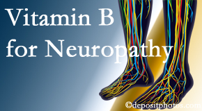 Chiropractic Solutions values the benefits of nutrition, especially vitamin B, for neuropathy pain along with spinal manipulation.