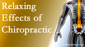 Chiropractic Solutions offers spinal manipulation for its calming effects for stress responses. 