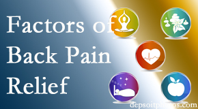 A few San Jose back pain relief factors Chiropractic Solutions considers in patient care are exercise, balance, and movement.