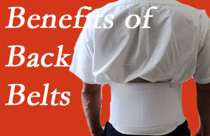 Chiropractic Solutions uses the best of chiropractic care options to ease San Jose back pain sufferers’ pain, sometimes with back belts.