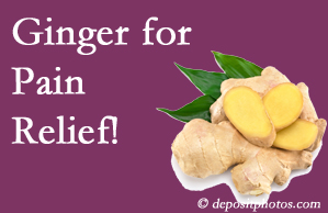 San Jose chronic pain and osteoarthritis pain patients will want to investigate ginger for its many varied benefits not least of which is pain reduction. 