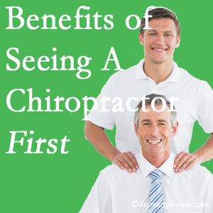 Getting San Jose chiropractic care at Chiropractic Solutions first may reduce the odds of back surgery need and depression.