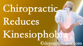 San Jose back pain patients who fear moving may cause pain – kinesiophobia – often get over that fear with chiropractic care at Chiropractic Solutions.