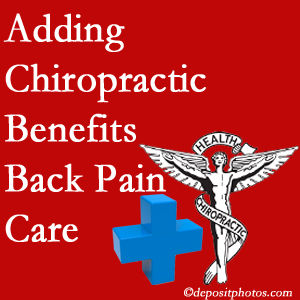 Added San Jose chiropractic to back pain care plans helps back pain sufferers. 