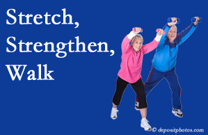 picture of San Jose spinal stenosis exercise and walking
