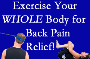 San Jose chiropractic care includes exercise to help enhance back pain relief at Chiropractic Solutions.