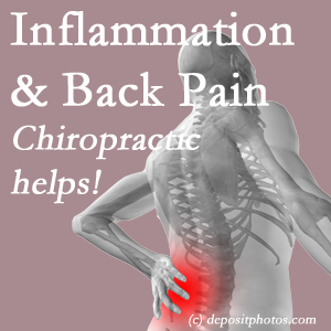 The San Jose chiropractic care offers back pain-relieving treatment that is shown to reduce related inflammation as well.