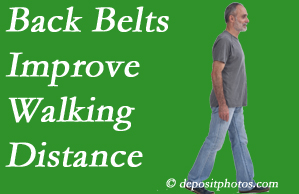 Chiropractic Solutions sees benefit in recommending back belts to back pain sufferers.
