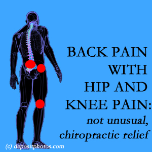 San Jose back pain, hip and knee osteoarthritis often appear together, and Chiropractic Solutions can help. 