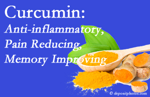 San Jose chiropractic nutrition integration is important, especially when curcumin is shown to be an anti-inflammatory benefit.