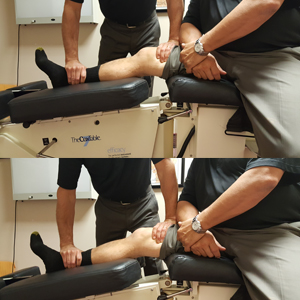 picture San Jose chiropractic distraction treatment for knee pain