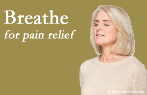 Chiropractic Solutions shares how important slow deep breathing is in pain relief.